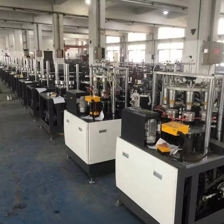 Coffee Cup Machine Automatic Medium Speed Double PE Layer Former for Customized Coffee Shops