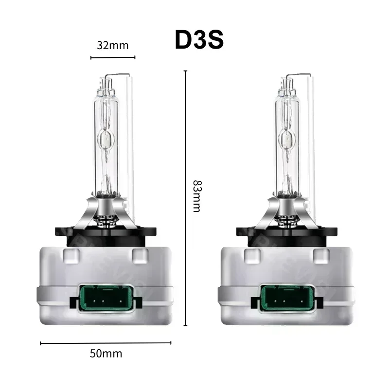 2Pcs Car Headlight Bulbs D3S HID Lights 6000K For Mercedes-Benz CLA200 CLA250 CLA45 2014 2015 2016 view 6