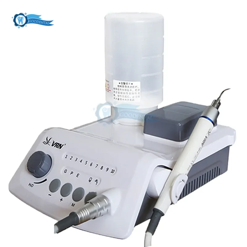 VRN Dental Ultrasonic Scaler A8 Dentistry Product Tooth Cleaning/Scaling/Whiting Automatic Water Supply Wireless Foot Pedal