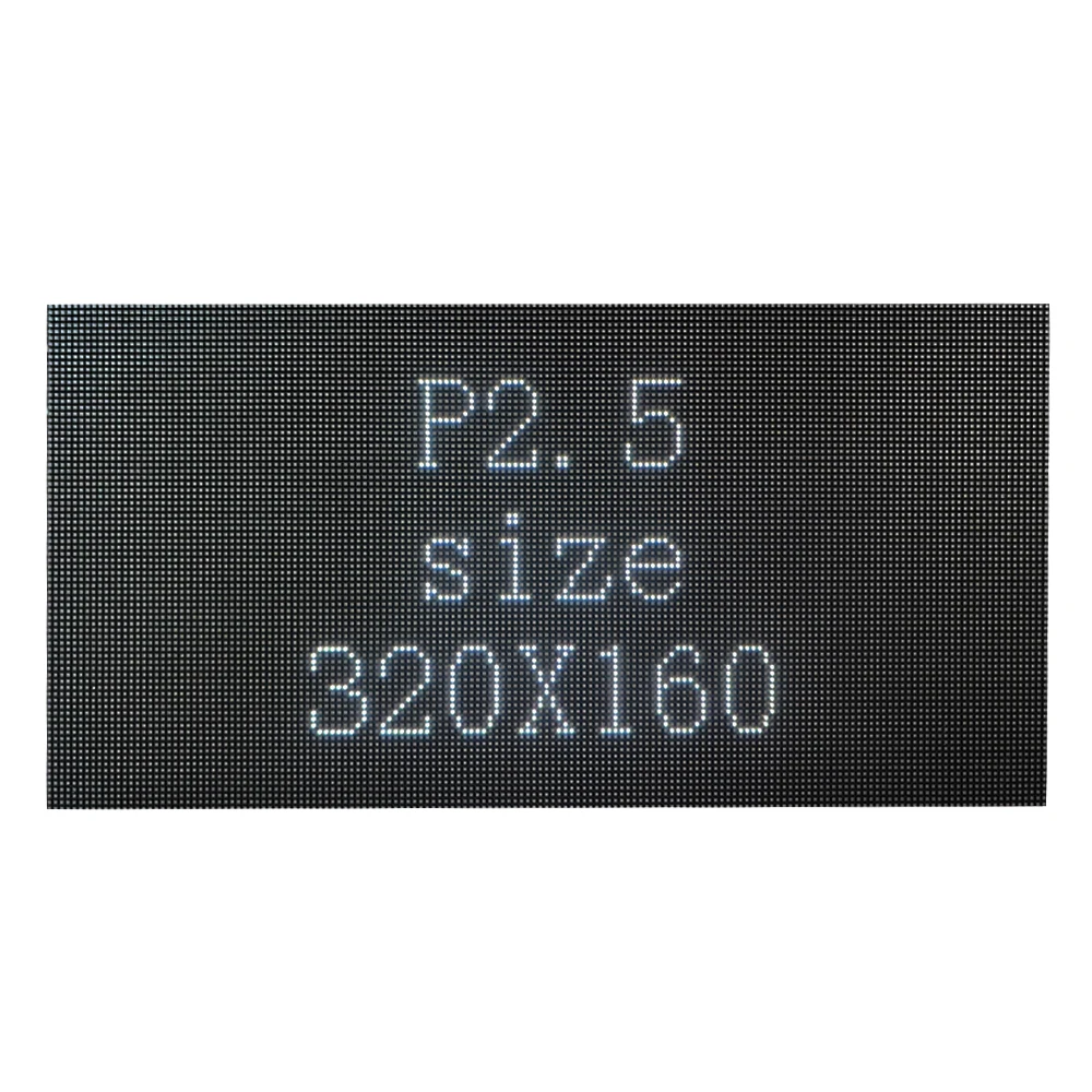 P2.5 Indoor LED Full-color Module Advertising Display 320X160mm 128*64 Pixels Matrix LED Display