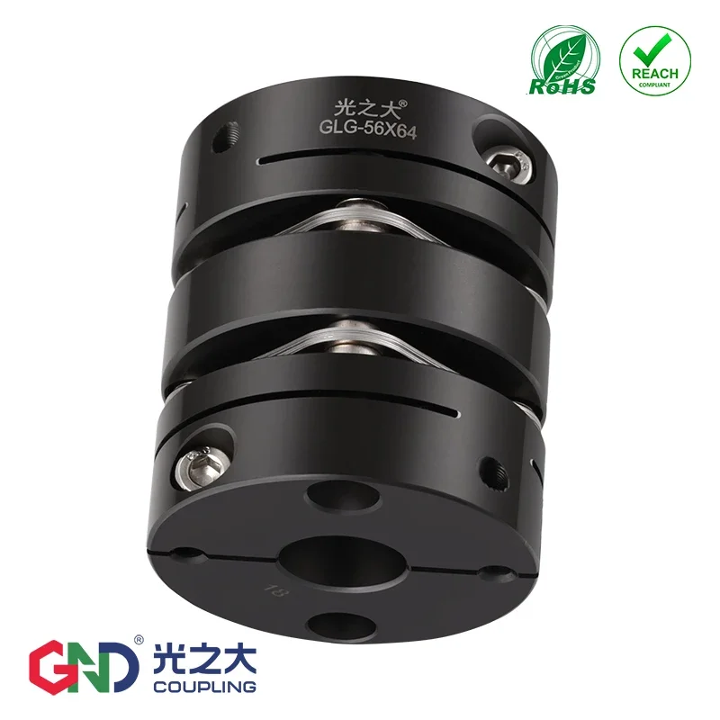 

GLG 45# D44 L65mm Double DIsc Coupling Steel high rigidity