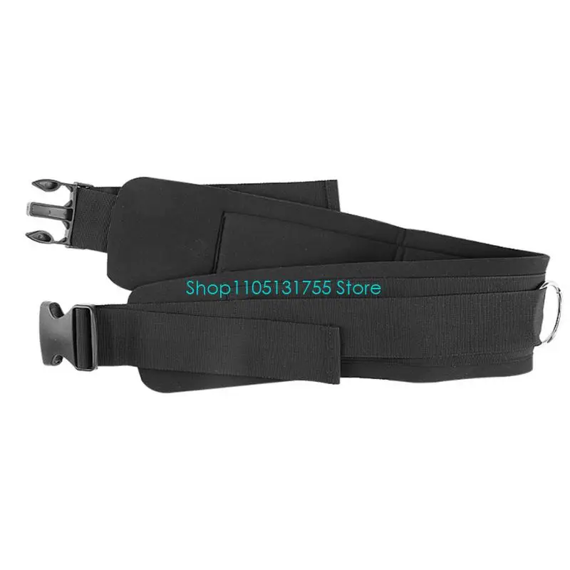 K0EF Waist Panel Dip Belt for Strength Work, Adjustable Black Exercise Belt for Pullup Training, Dip Practice and Conditioning