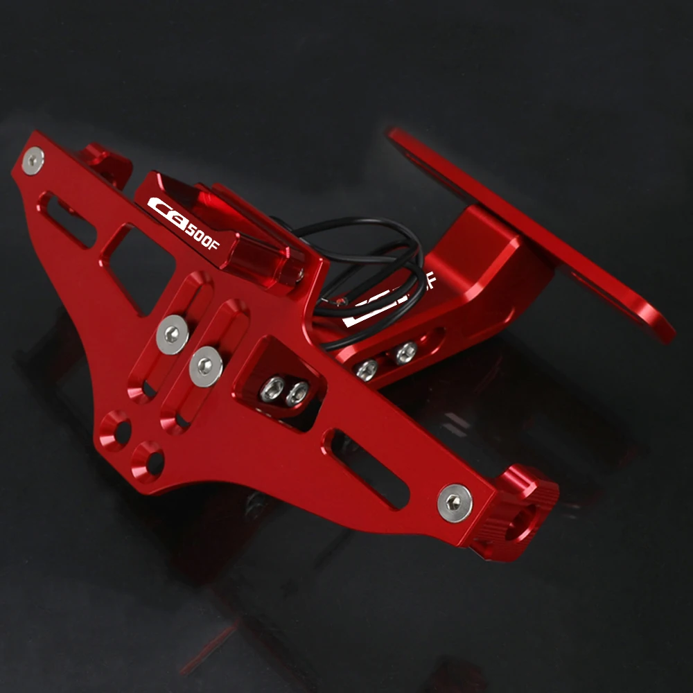 For Honda CB500F CB 500F 2014 2015 2016-2023 2022 2021 Motorcycle Rear License Plate Holder Bracket Tail Tidy Fender Eliminator