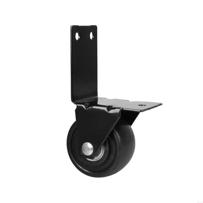 

D0UD Heavy Duty Caster Trolley Luggage Cart Wheel with Fixing Wing