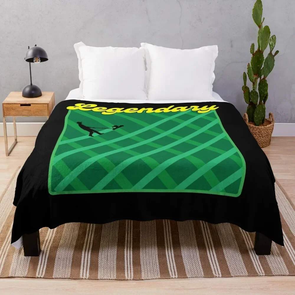 Legendary Lawn Mower Grass Dad Funny Throw Blanket Bed linens For Sofa Thin Blankets