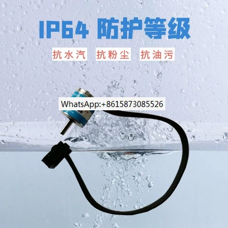 Single Turn Absolute Value Small Encoder Magnetoelectric High Precision 16 / 18 Bit Resolution SPI Output Mini