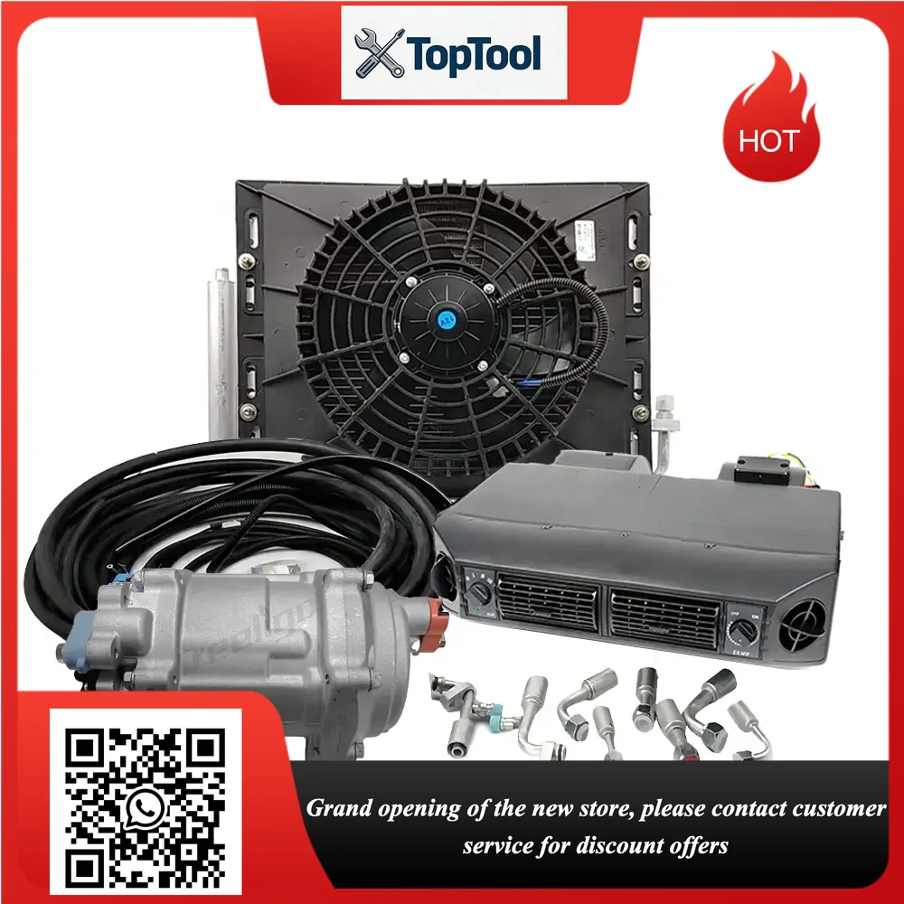 Universal Ac 12v Car air Conditioner 9600btus 2800w Van air Conditioner With a High-efficiency Low-power Consumption