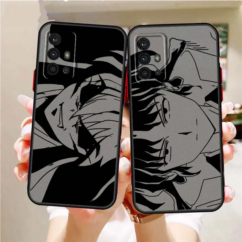 

Inuyasha Popular Art Cool For Samsung A56 A42 A36 A34 A33 A32 A23 A16 A04 A03 Note 20 5G Frosted Translucent Phone Case