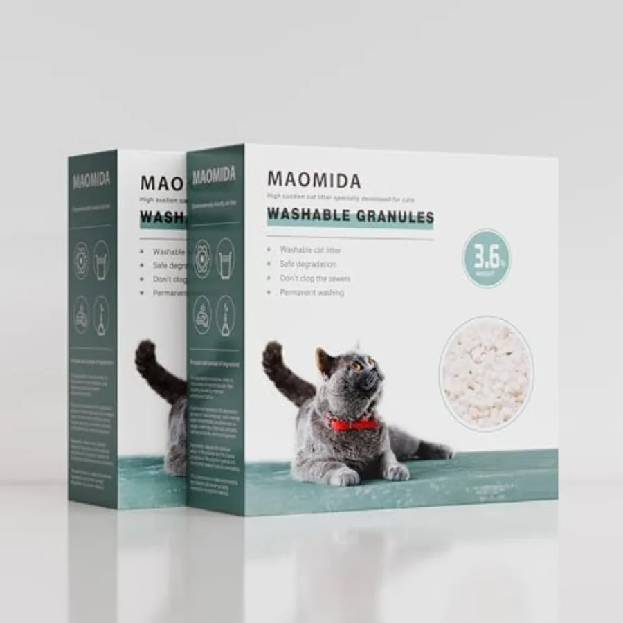 7.2pounds Washable granules can be Used Instead of Cat Genie