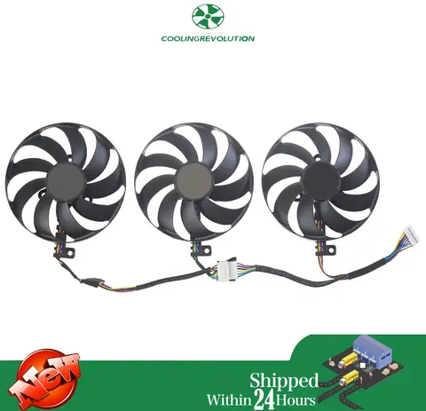 T129215SU 7Pin GPU Card Cooler Fans For ASUS ROG STRIX-GeForce RTX 2070 2080 SUPER Ti GAMING RTX2080 RTX2080Ti Fan