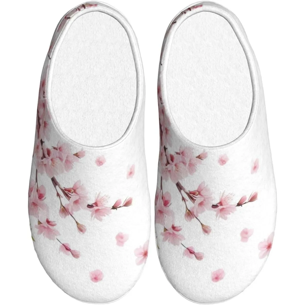 

Cute Flower Women’s Cozy Slippers Soft Cotton Indoor & Outdoor House Slippers With Anti-Slip Sole