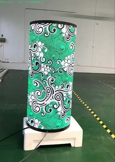 Custom WaterproofCustomized Waterproof Flexible LED ScreenLED Sign Cylinder P3 Pitch Indoor Soft Module LED Round Displays