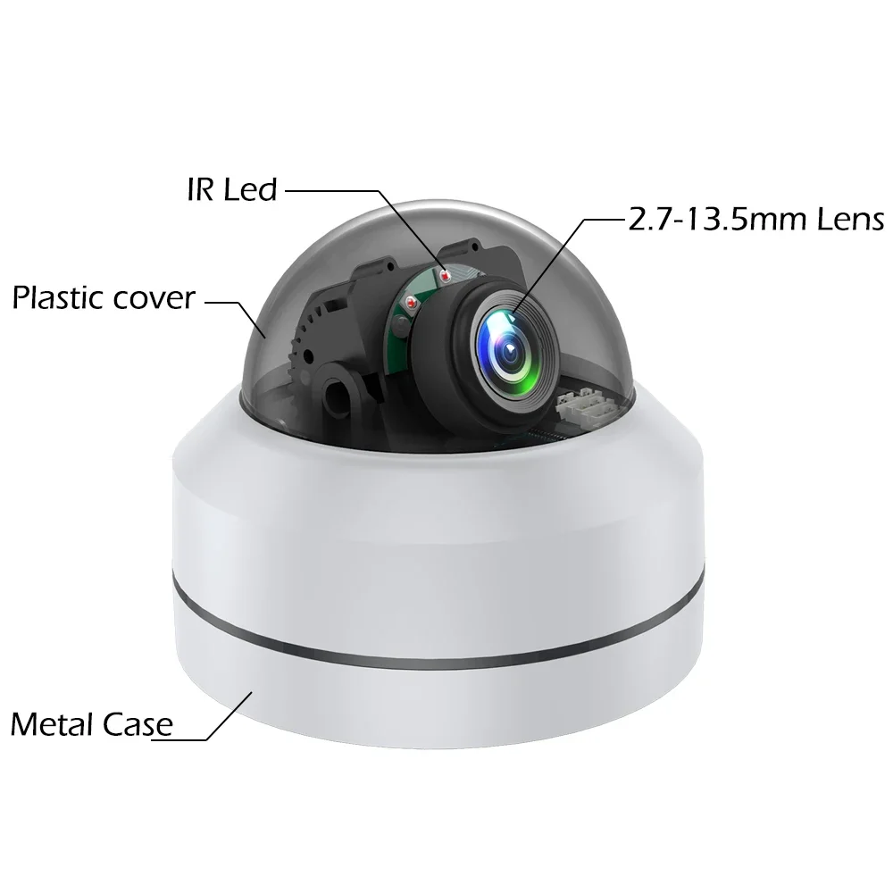 Analog High Definition AHD Camera Mini PTZ Bullet IR 2MP 5MP Full HD 1080P 5MP AHDH 5X Auto Focus Zoom Security Camera