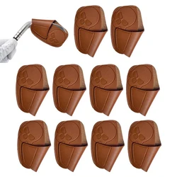 10pcs Golf Iron Covers Set Golf Club Iron Club Head Covers Wedge Iron Protective Headcover Golf Club Head Covers For Iron/driver