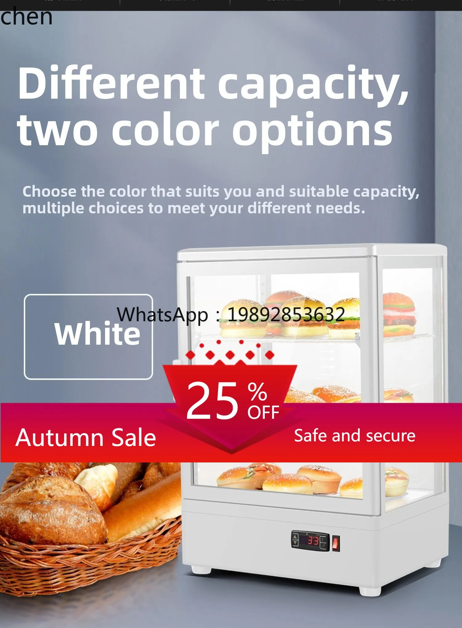 

Thermal insulation commercial heating constant temperature display cabinet beverage heating cabinet heating drinking machine