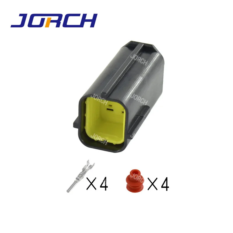 MOSES② 4 Pin Female Male Automotive Electrical Plug Waterproof Denso