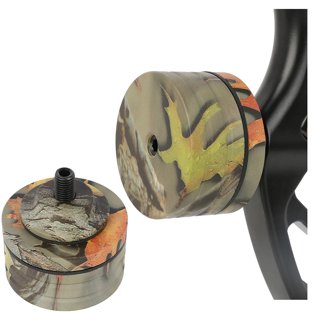

Recurve Bow Damper Stabilizer Stainless Steel Durable Archery Thread 5/16 Counterweight Hunting Target Shoot Outdoor Accessories