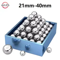 304 Stainless Steel Balls 21mm 22mm 24mm 25mm 25.4mm 26mm 28mm 30mm 31.75mm 32mm 34mm 35mm 38mm 39mm 40mm Solid Steel Beads