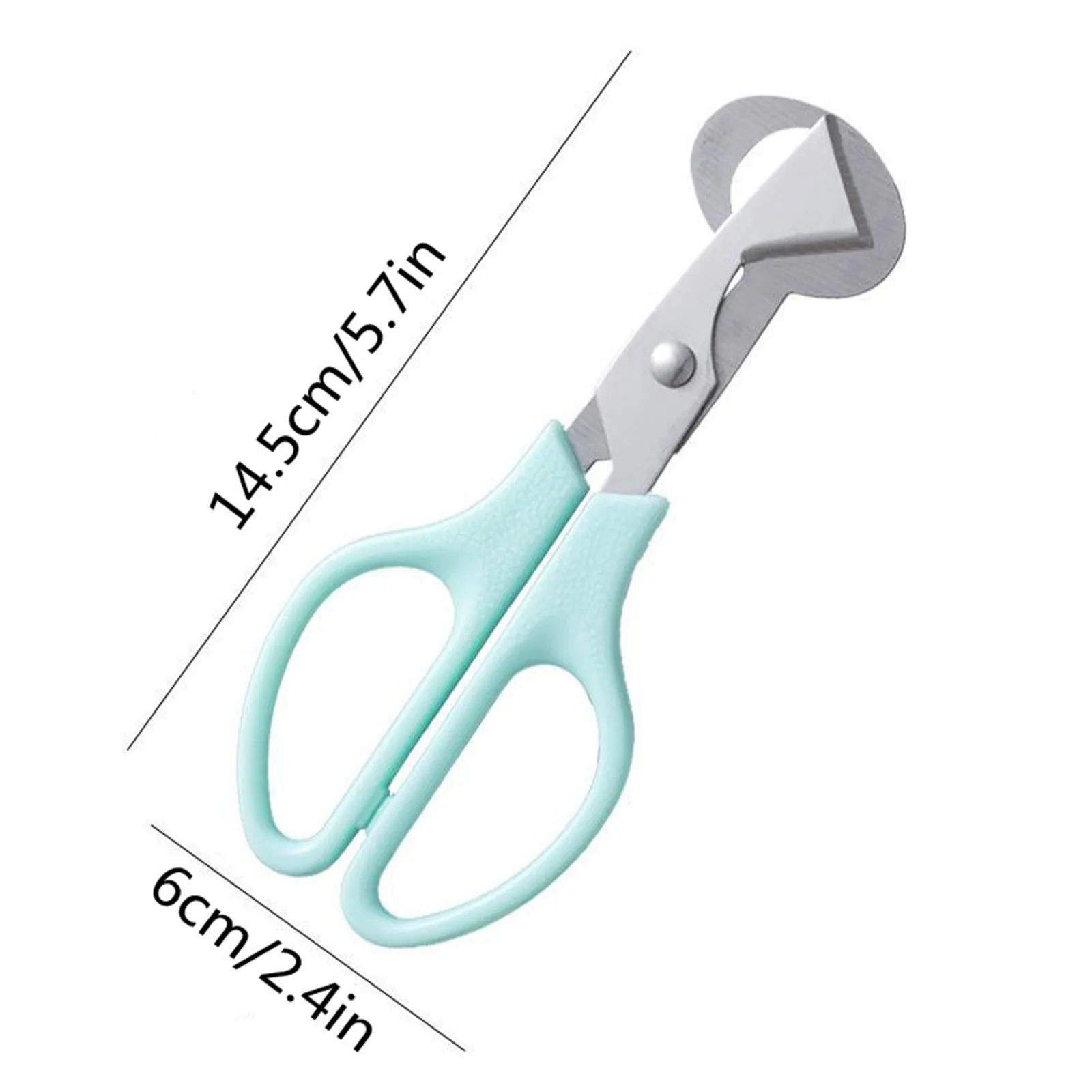 Quail Open Crack Small Egg Shell Scissor Cut Bird Eggshell Separator Cigar Cutter Opener Tool Clipper Cracker Blade Shear