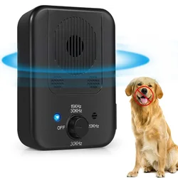 Ultrasonic Barking Stop Device Dog Bark Deterrents Trainer Dog Driveranti Barking Intelligent Pet accessories