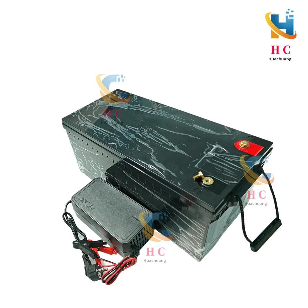 lithium 48v 100AH lifepo4 battery with BMS for tricycle golf cart inverter Solar energy storage scooter + 10A charger