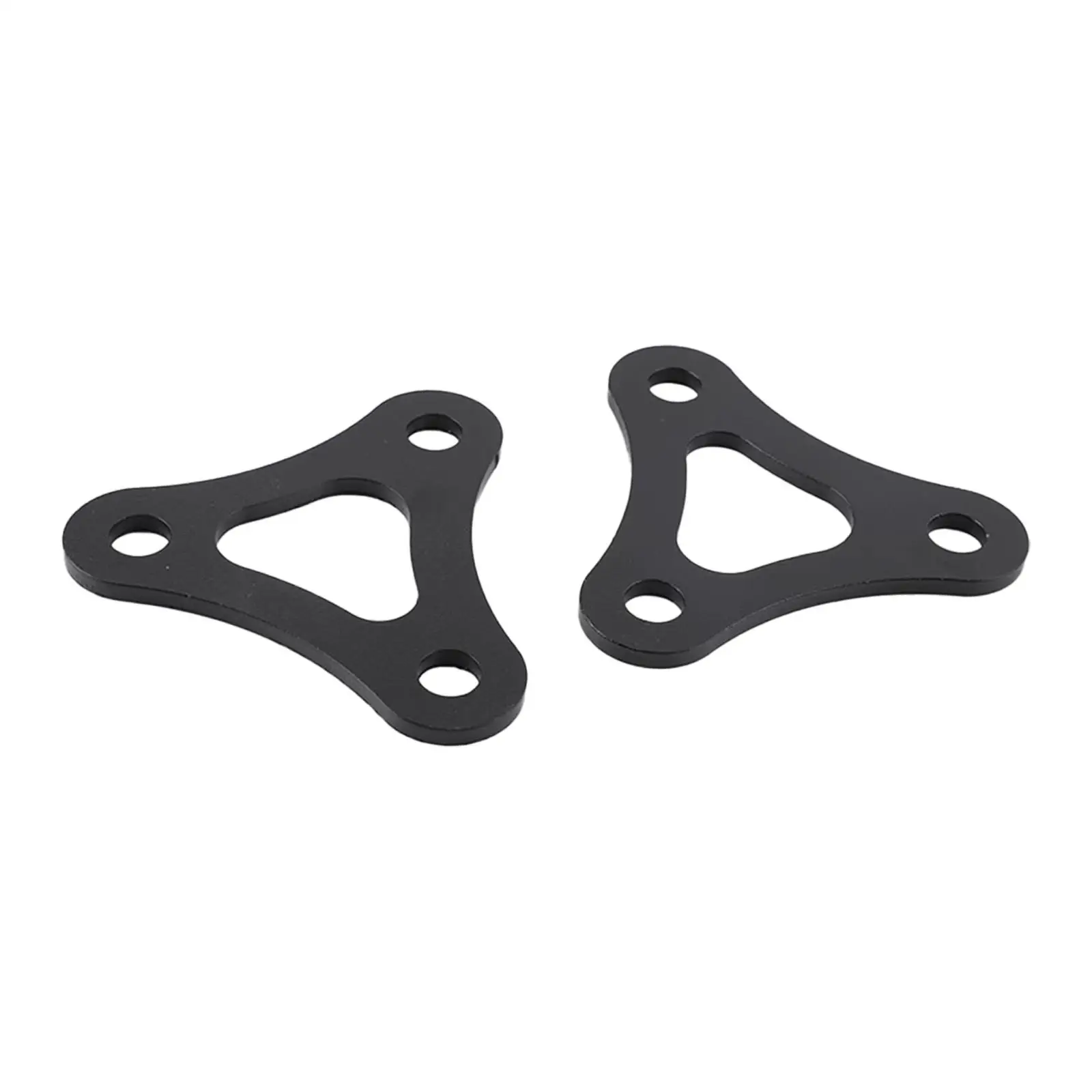 2x وصلات خفض الدراجة النارية، وصلات إسقاط، ملحقات قوية، خفض معدني #4