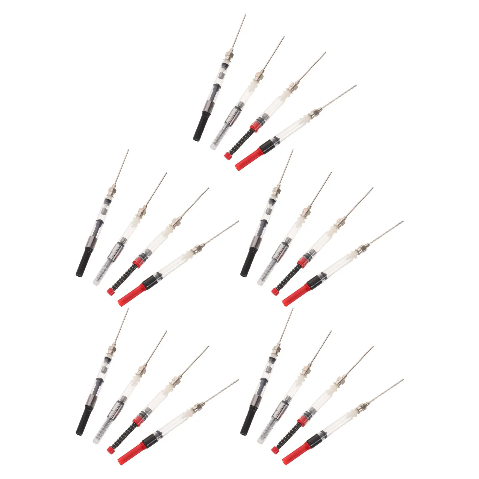 

20Pcs Universal Fountain Pen Ink Filling Tool Leakproof Syringe Converter for 3.4mm 2.6mm Fountain Pen Ink Suction Refiller