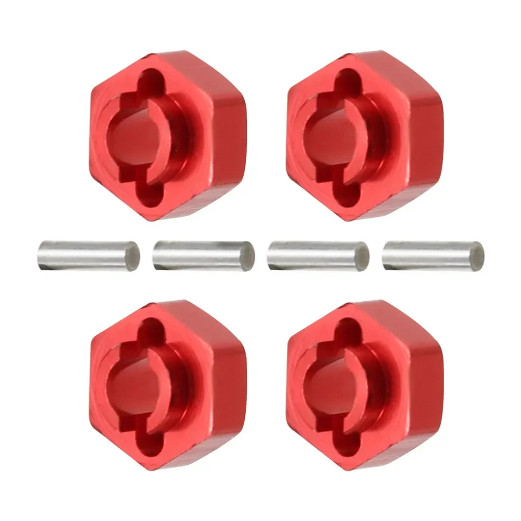 Aluminum Brass 7MM Wheel Hex Adapter for 1/24 RC Crawler SCX24 AXI90081 AXI00002 AXI00001 AXI00004 Gladiator