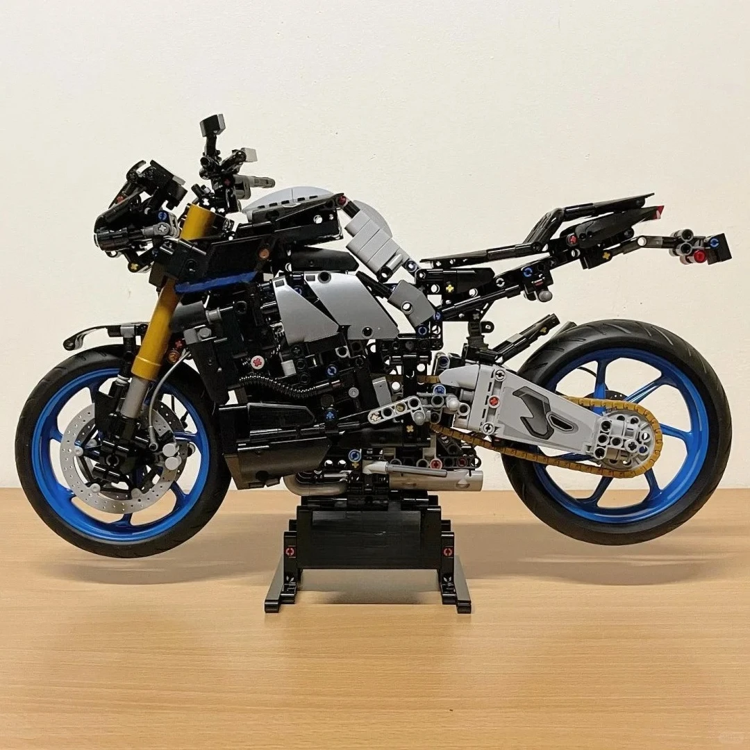 Set Blok Bangunan Sepeda Motor MT-10 SP 42159, Kompatibel dengan Partikel Lego, Cocok untuk Hadiah Natal 1478 pcs