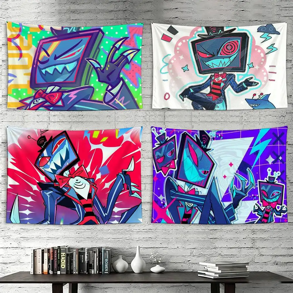 H-Hazbin VOX H-Hotel Trust Us Flags Suitable For Party Club Outdoor Interior Wall Decoration Banner Fans Gift