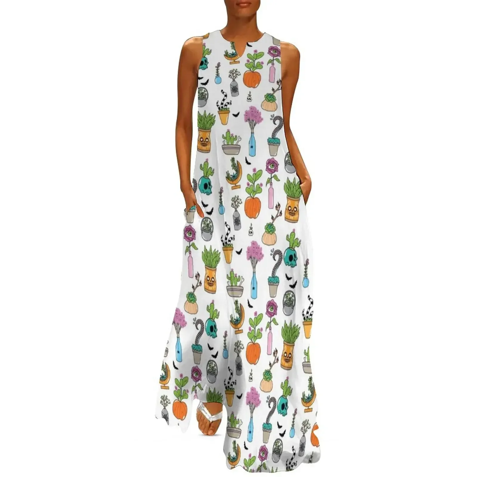 

Spooky Plants Long Dress summer dress womens 2025 dresses women summer 2025 party dresses woman women's evening dresses Dress