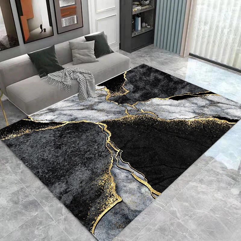 

Splash-ink Abstract Living Room Decoration Carpet Sofa Coffee Table Side Area Rug Art Creativity Rugs for Bedroom Home Decor Mat