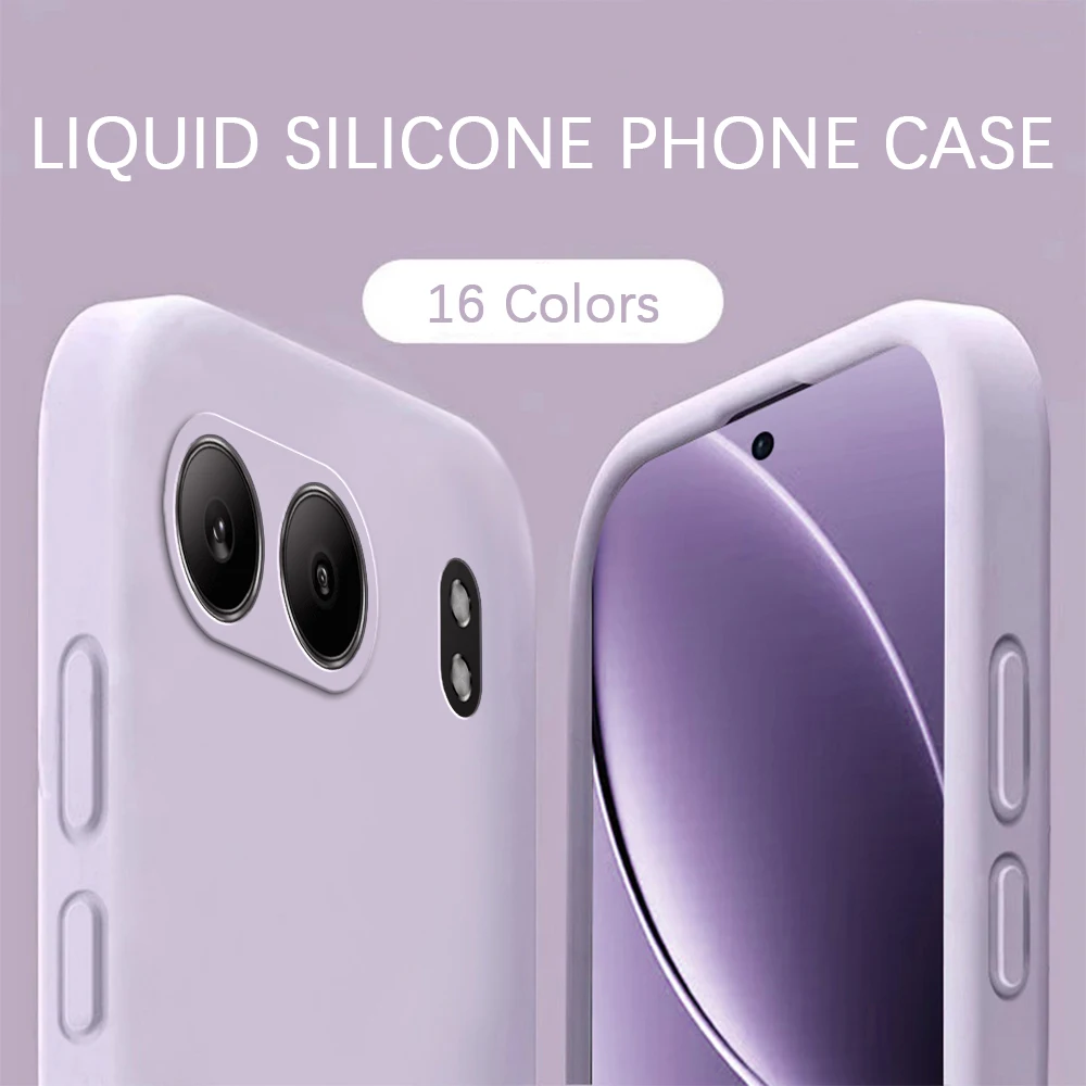 Soft Silicone Phone Case for OnePlus Nord 4 Nord4 5G Lens Protection High Qualtiy Candy Color Internal Flocking Back Cover Funda