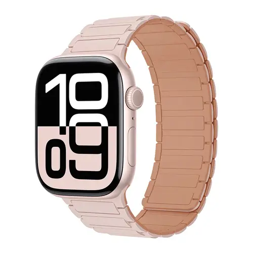 Magnetic Silicone Band for Apple Watch Ultra 3 2 49mm 46mm 42mm 45mm 44mm 40 41mm Strap IWatch Series 11 10 9 8 7 6 SE Bracelet - Image 13