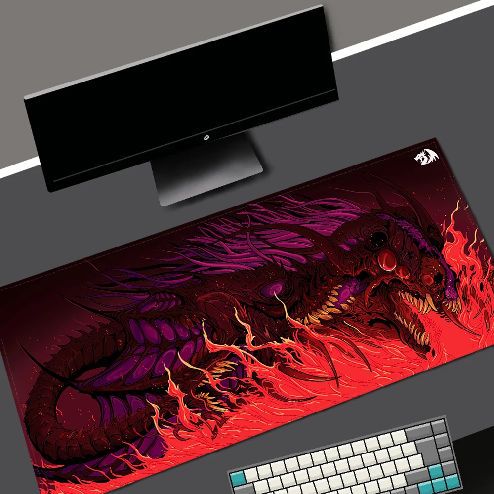 Deskmat Kawaii Gaming Anime Mouse Mats Pad on The Table Gamer Accessories Big Art Mouse Pad Computer Mouse Carpet Keyboard Pad