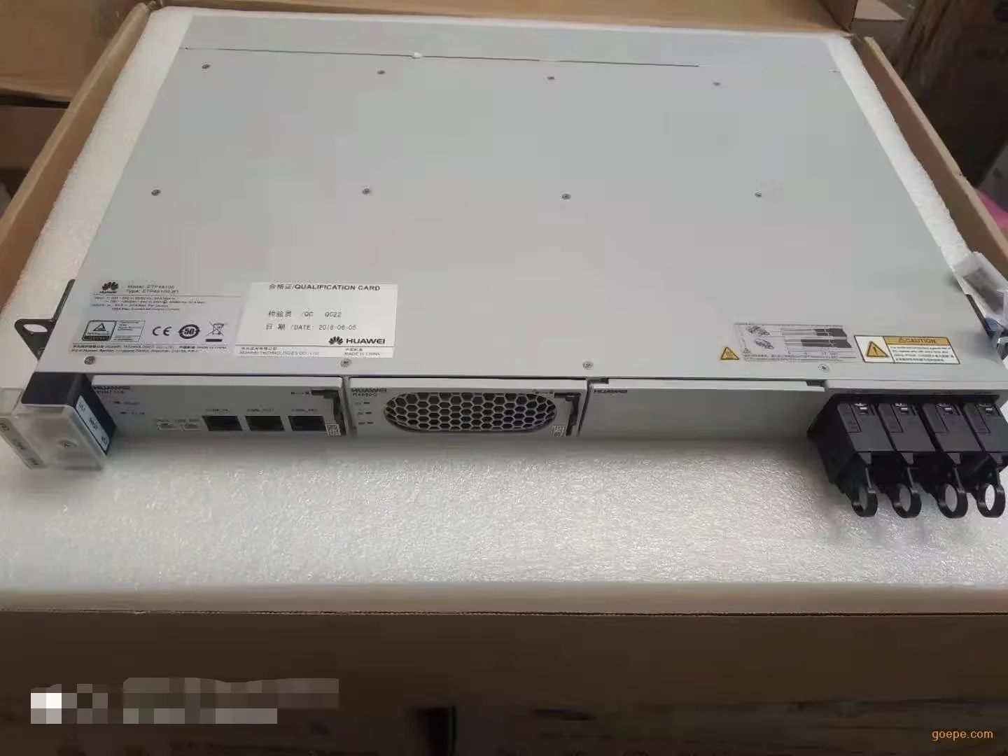 مصدر الطاقة الأصلي لـ Fiberhome، Huawei، ZTE، OLT، مصدر الطاقة البصري، AC إلى DC، PK EPS-4830، 50A، 100A، ETP48100، 220 V-48V