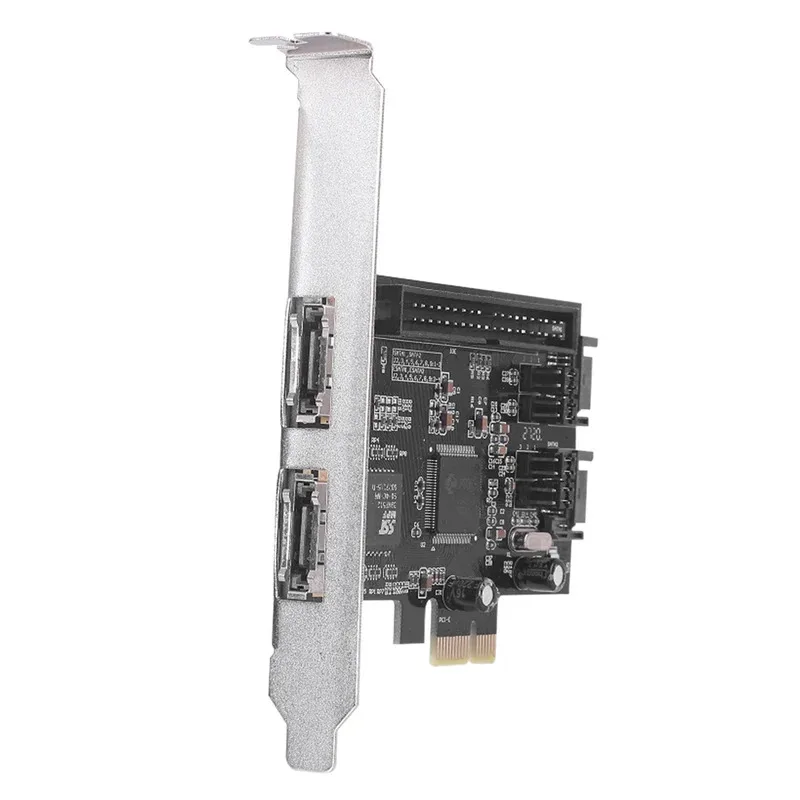 

Карты контроллера PCIe на 2 порта SATA IDE eSATA RAID Карта расширения PCI Express