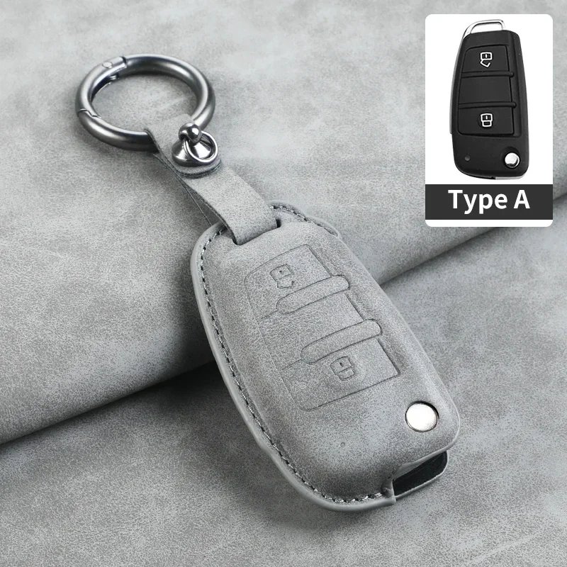 

Leather Flip 2 Button Car Key Cover Car Key Case for JAC JS2 S2 S3 S5 S7 T40 T50 Sei 3 A5 R3 V6 V5 V3 H330 J3 J5 J6 K6I H3 H5 H6