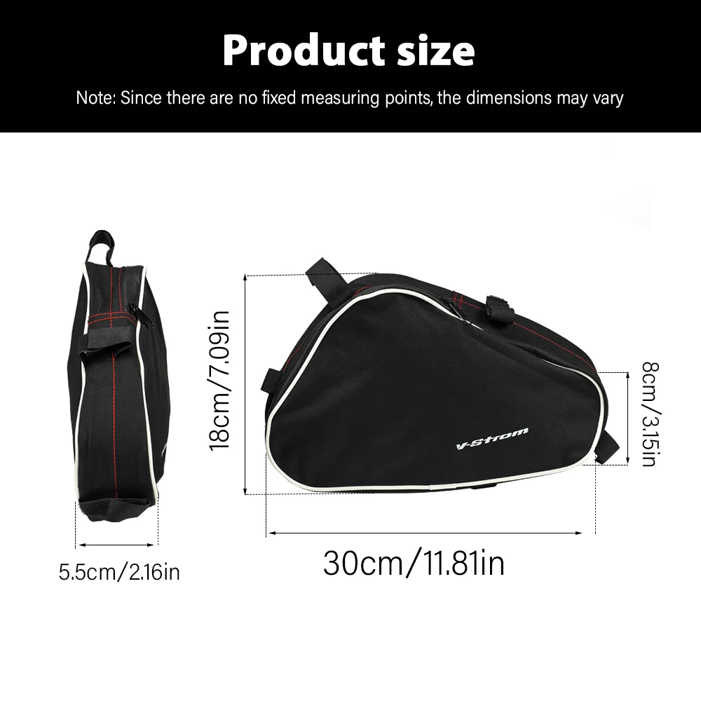 1 Pair Frame Crash Bars Waterproof Bag For Suzuki V-Strom DL650 DL1000 V strom 650 1000 Motorcycle Travel Repair Tool Bags