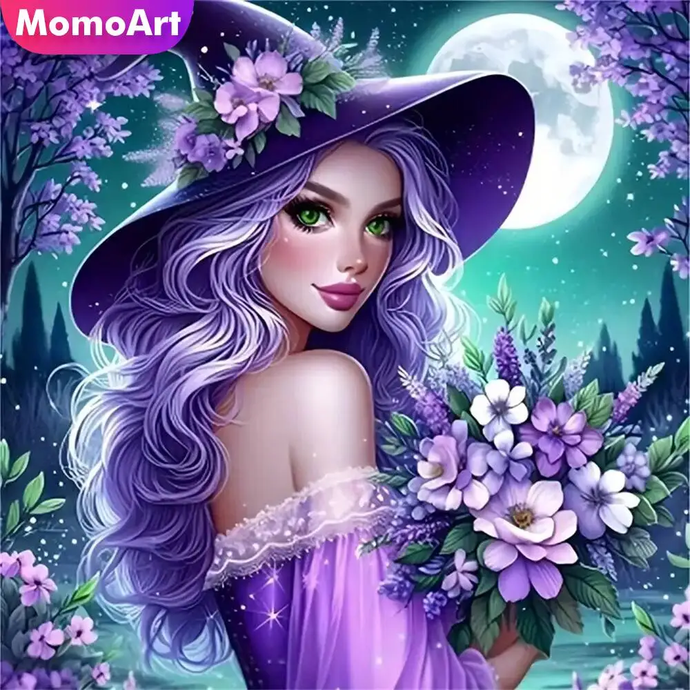 Momoart Bär Diamant Mosaik Tier voller Runde Diamant Malerei Mond Stickerei neue Ankunft handgemachte Hobby