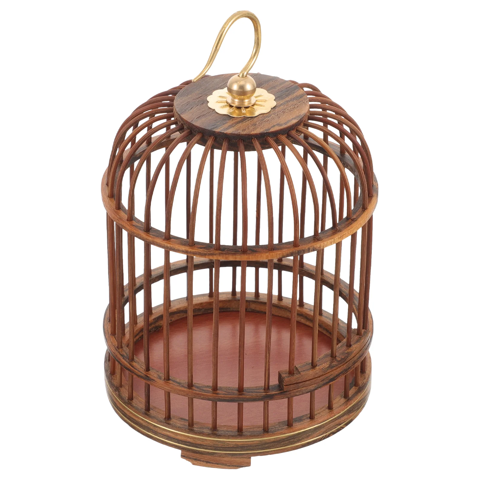 Pet Cage Bird Finch Small Pets Toys Animals Inflatables for Children Wood Wooden Nest Birdcage Hamster