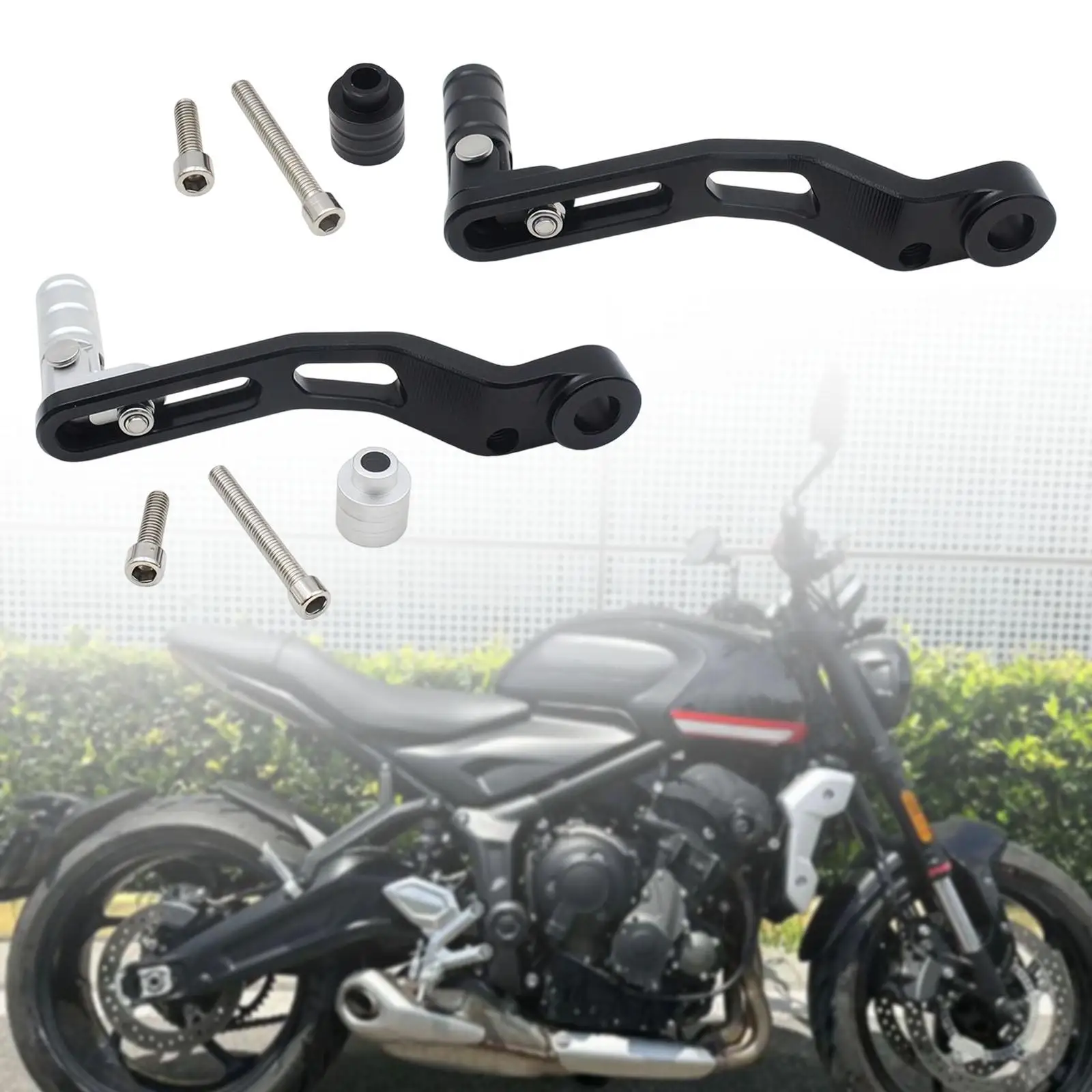 

Рычаг переключения передач, ножная педаль переключения передач, простая установка, заменяет рычаг переключения передач педали мотоцикла для T-trident660