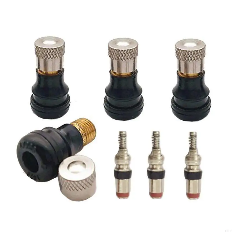 F1CF 2Pcs Wheel Tubeless Tire for Valve Nozzle for Electric Balance Car ScooterE-bik