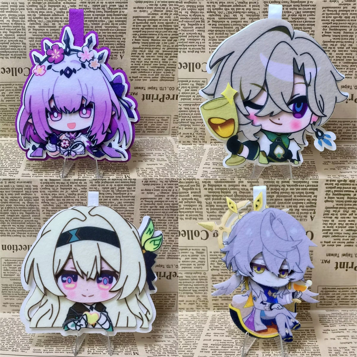 

"Collapse: Star Rail", "Sand-Gold Robin Kafka" cute schoolbag, pain bag, keychain, non-woven fabric pendant gift