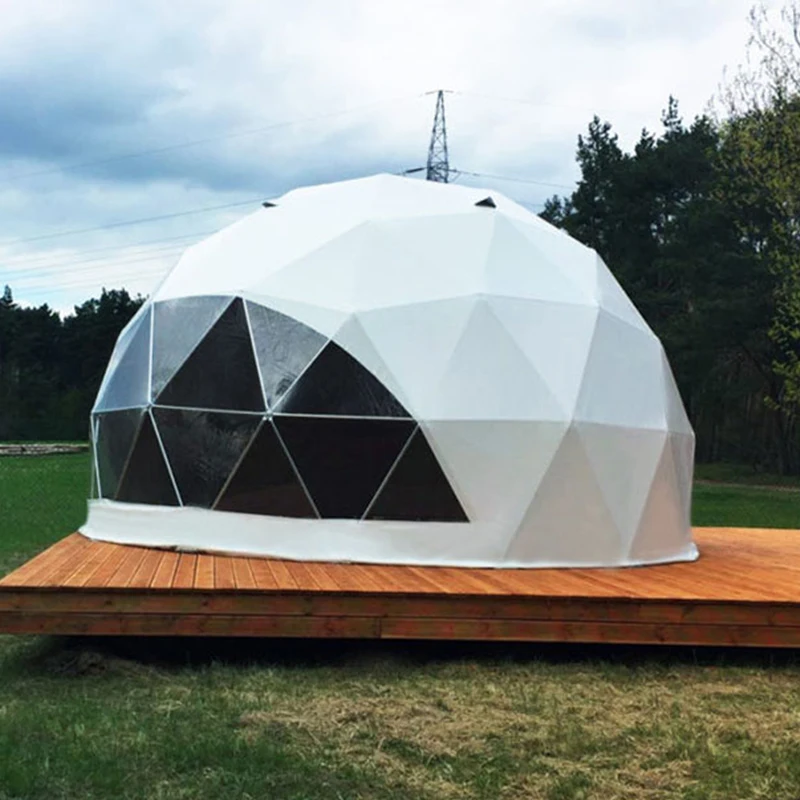 ECO Camping  Luxury Gamping Dome Tents Frame Tent Four-season Tent Quick Automatic Opening Double Pvc-coated Polyester
