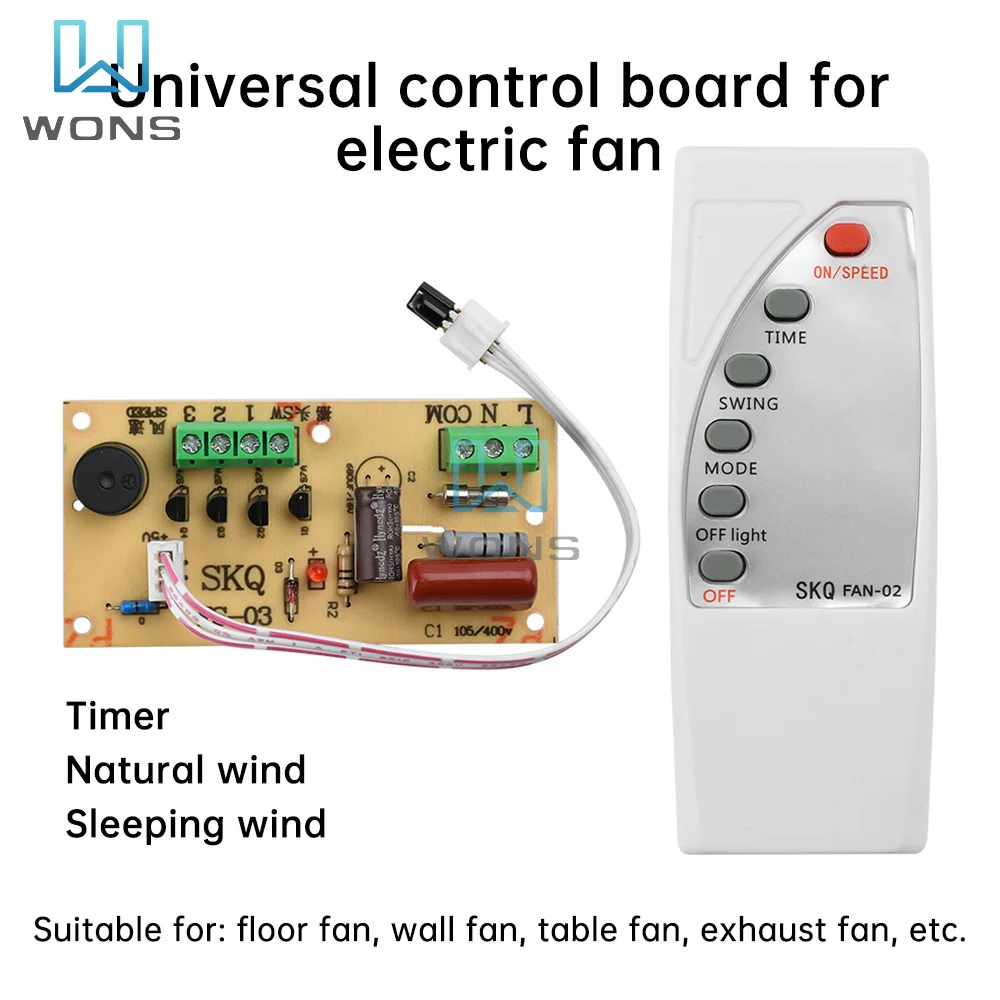 

General Fan Electric Fan Circuit Universal Board Remote Control Board / Cold Fan Motherboard Circuit Board
