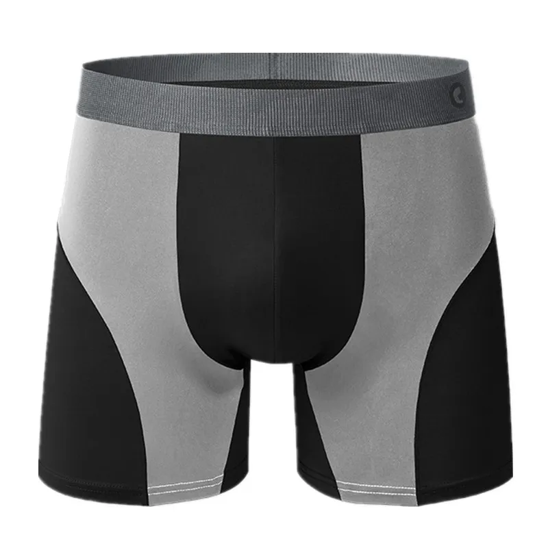 Mens Underwear Push Up Boxers Shorts Homme Ice Silk Panites Man Breathable Separateion JJ Pouch Underpant Cueca Calzoncillo M-XL