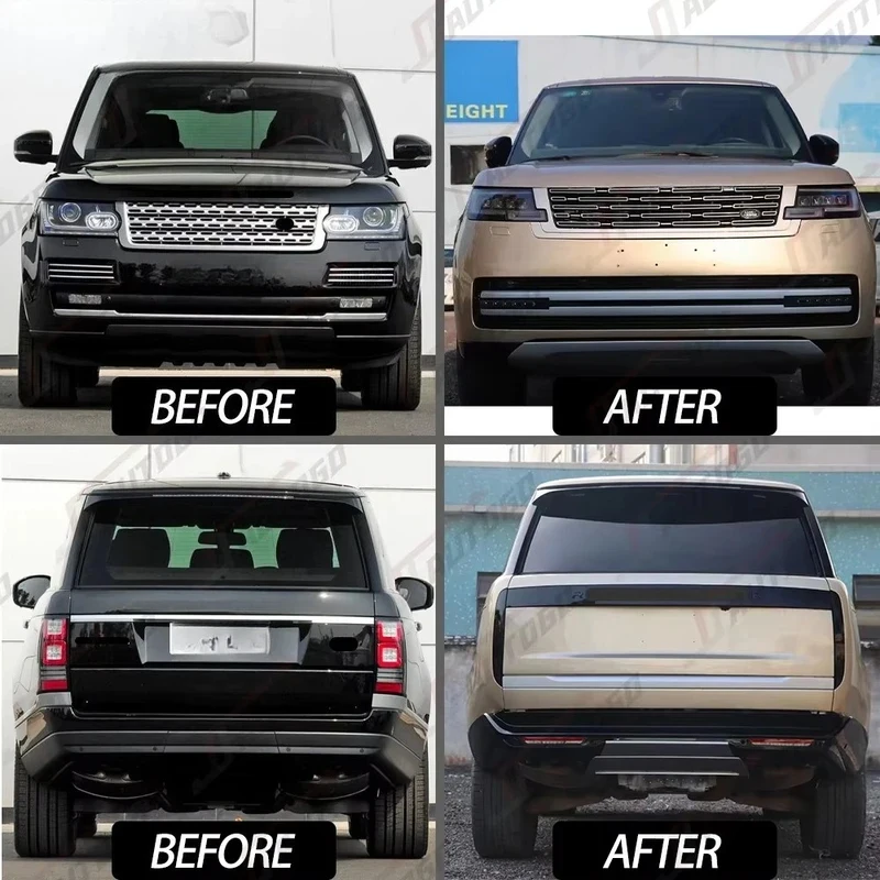 Suitable Body Kit to Restylize IV L405 2013 2014 2015 2016 2017, Upgrade to Latest Style 2023 2024