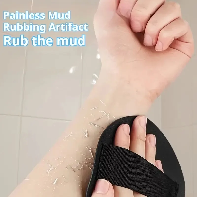 Painless Exfoliating Glove - Upgraded Strap Design for Effortless Scrubbing in Shower or Spa