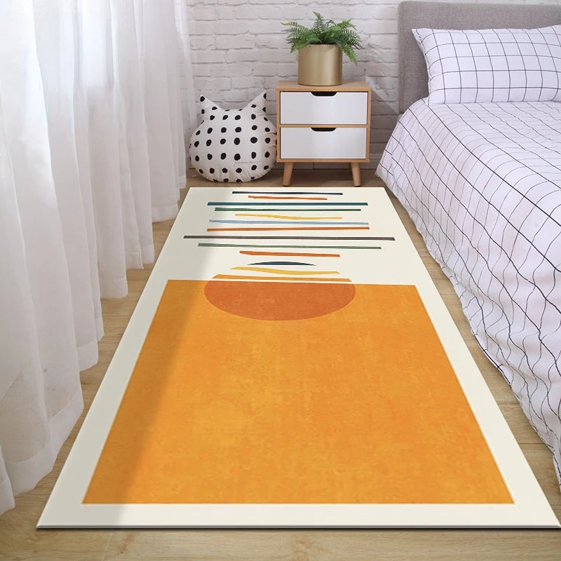 

Carpet Bedroom Bedside Blanket Floor Mat Household Cute Wind Girl Bed End Blanket Can Sleep or Sit Full Bed Full Bed Room Rugs